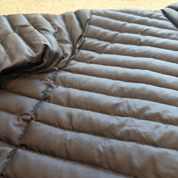 Eddie Bauer EB650 Puffer Jacket Mens XXL 2XL Blue Down Insulated Gorpcore Winter - Picture 5 of 11